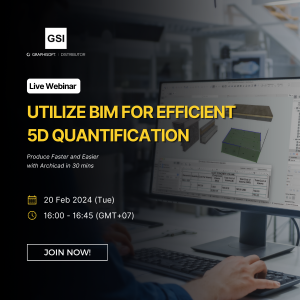Live Webinar: Utilize BIM For Efficient 5D Quantification
